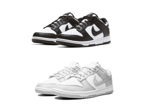 2x Nike Dunk Low ( Panda x Grey) - 4starrsCollection